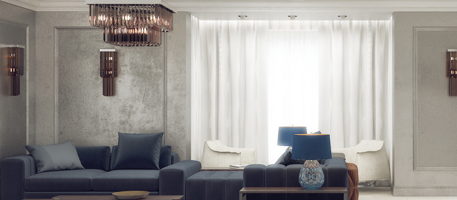 Дизайн интерьера гостинной