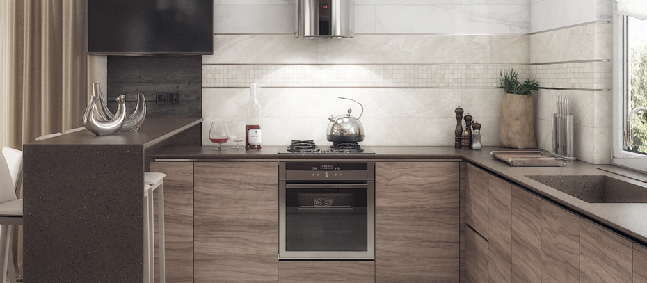 Дизайн интерьера кухни-столовой