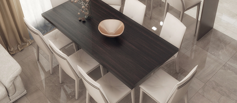 Дизайн интерьера кухни-столовой